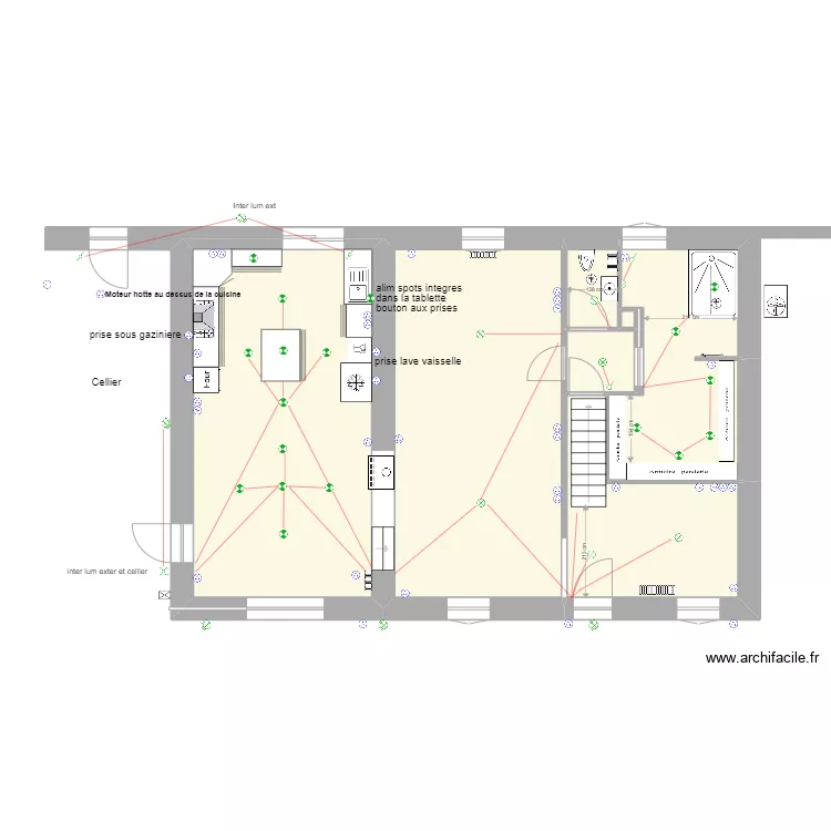 plan rdc19/5. Plan de 