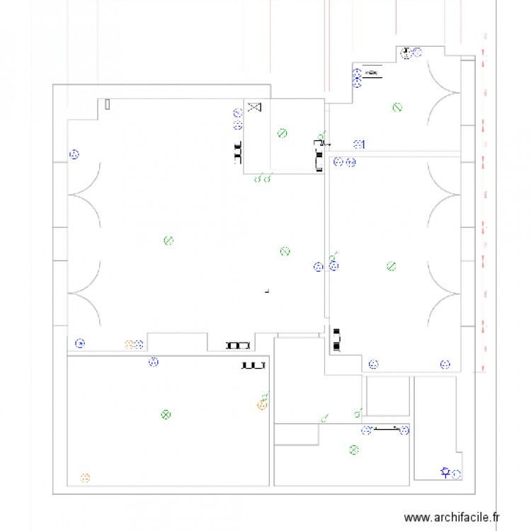 APPARTreseau. Plan de 0 pièce et 0 m2