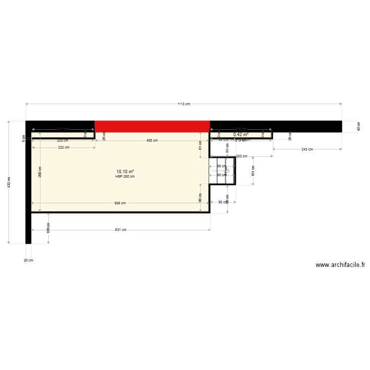 dossier AJACQUES. Plan de 0 pièce et 0 m2