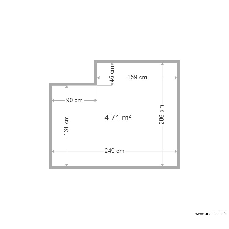 SDB JOUFFRAY. Plan de 0 pièce et 0 m2