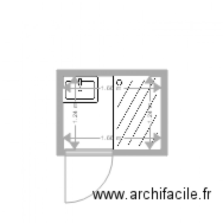 Plan. Plan de 0 pièce et 0 m2