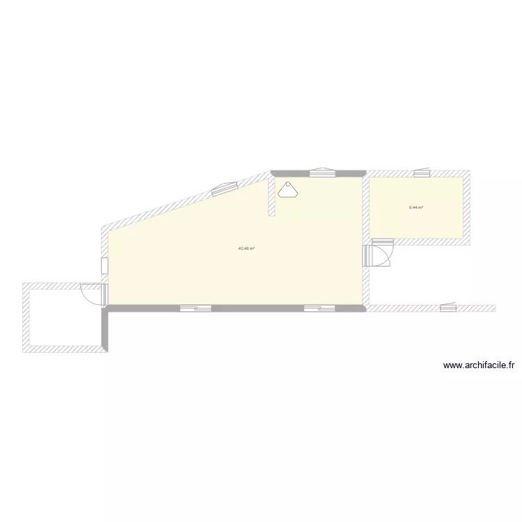 MAISON AUBARNE PLAN. Plan de 