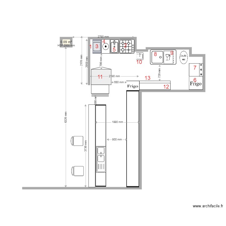 Fordon. Plan de 0 pièce et 0 m2