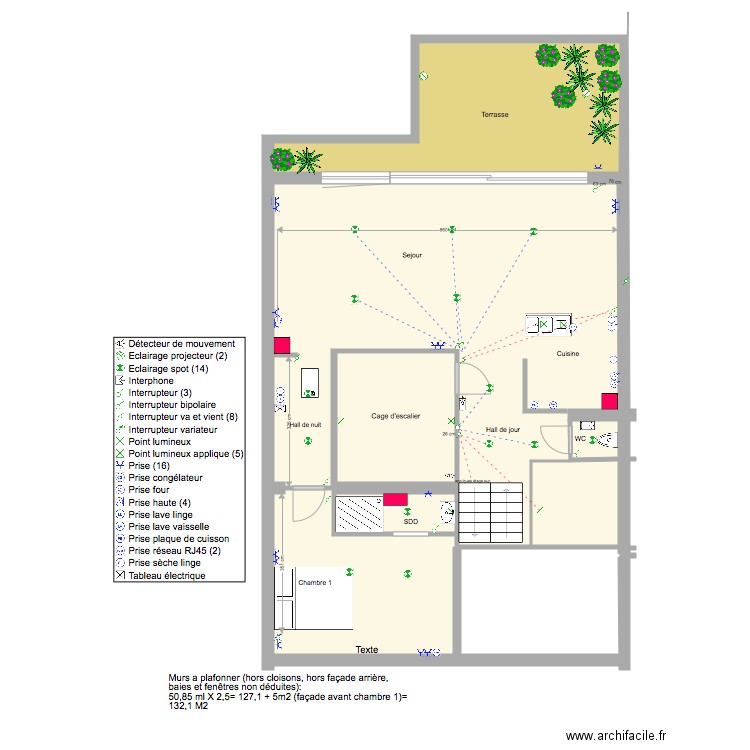 3emeSJ. Plan de 0 pièce et 0 m2