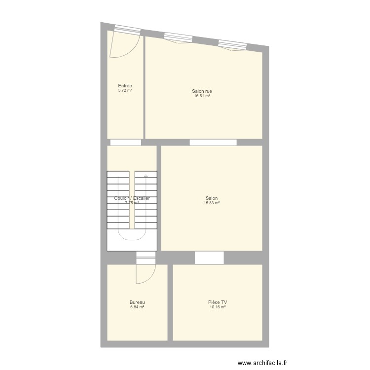 RDC Projet 190209. Plan de 0 pièce et 0 m2