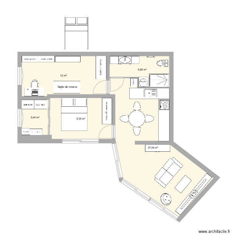 Plan dépendance. Plan de 0 pièce et 0 m2