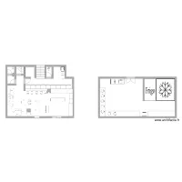 Plan d'angencement sushi shop annecy