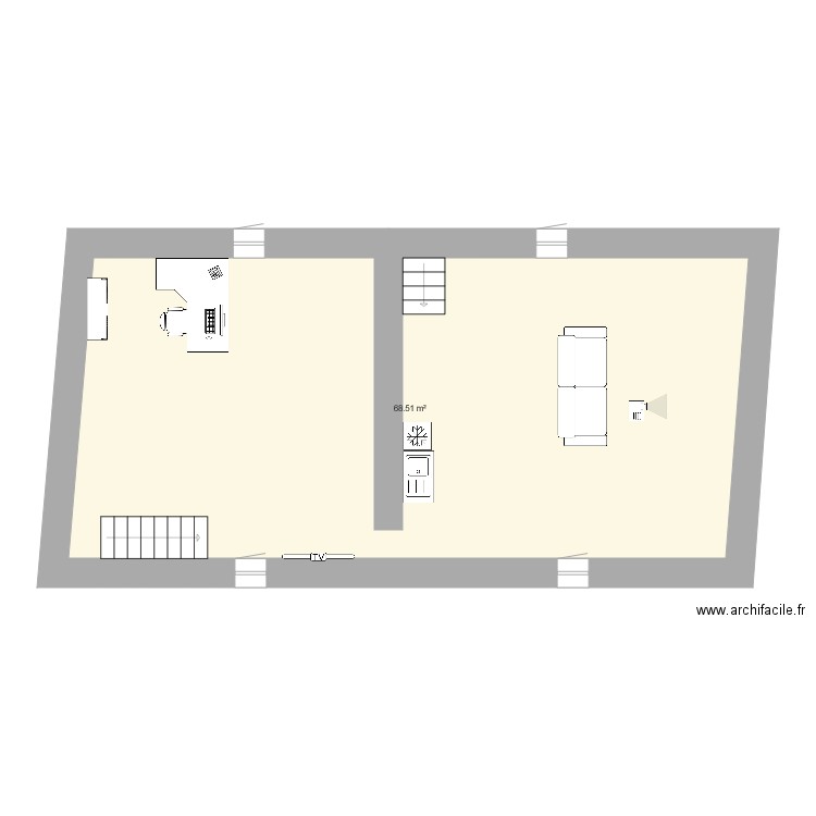 chateau bis 3. Plan de 0 pièce et 0 m2