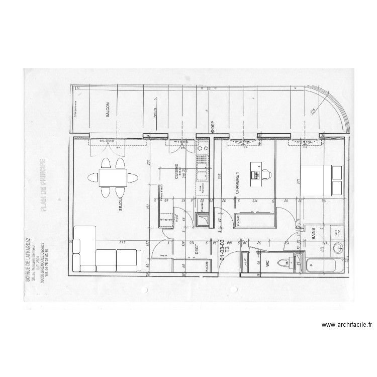 Appart maman. Plan de 0 pièce et 0 m2