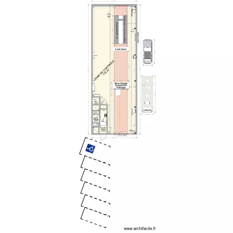CCT VL LE SERVON CONTROLE. Plan de 