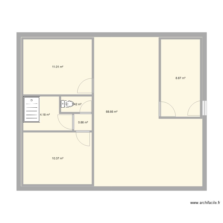 st geours papa. Plan de 0 pièce et 0 m2
