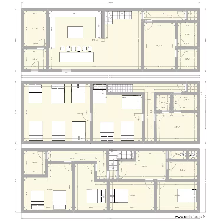 Ma maison id&eacute;ale. Plan de 