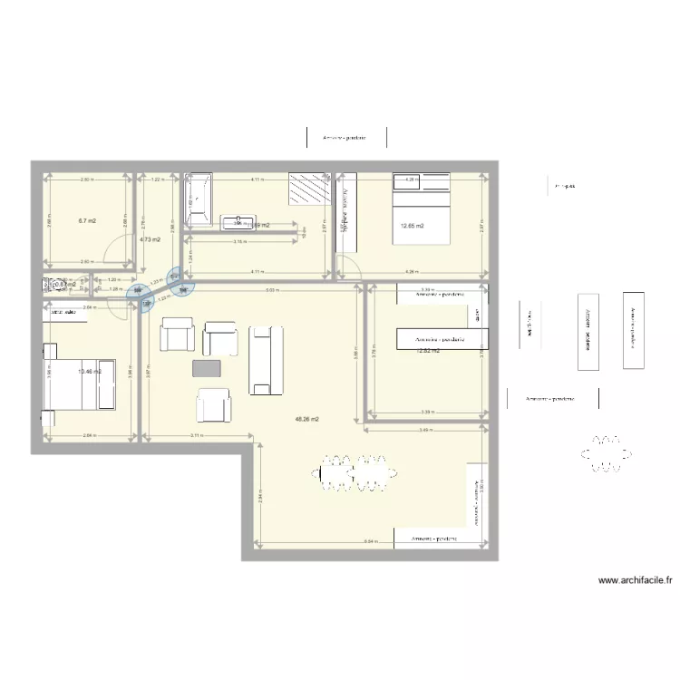 maison15. Plan de 