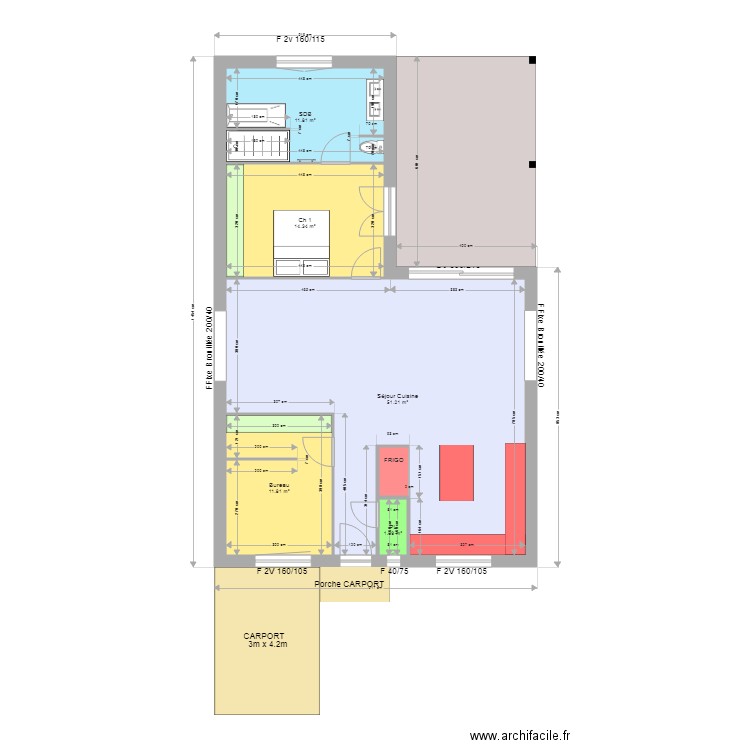 DUBREUCQ PP. Plan de 0 pièce et 0 m2