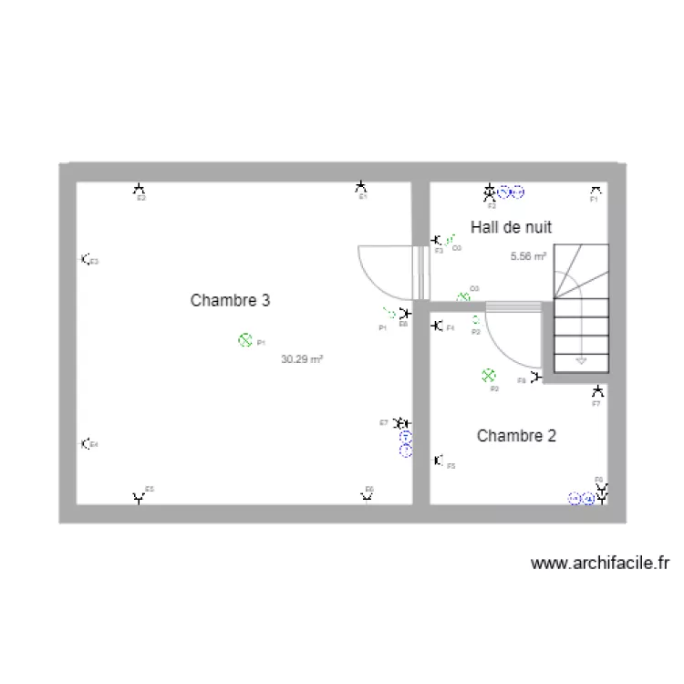Tubize Elec Chambre. Plan de Tubize Elec Chambre. Plan de