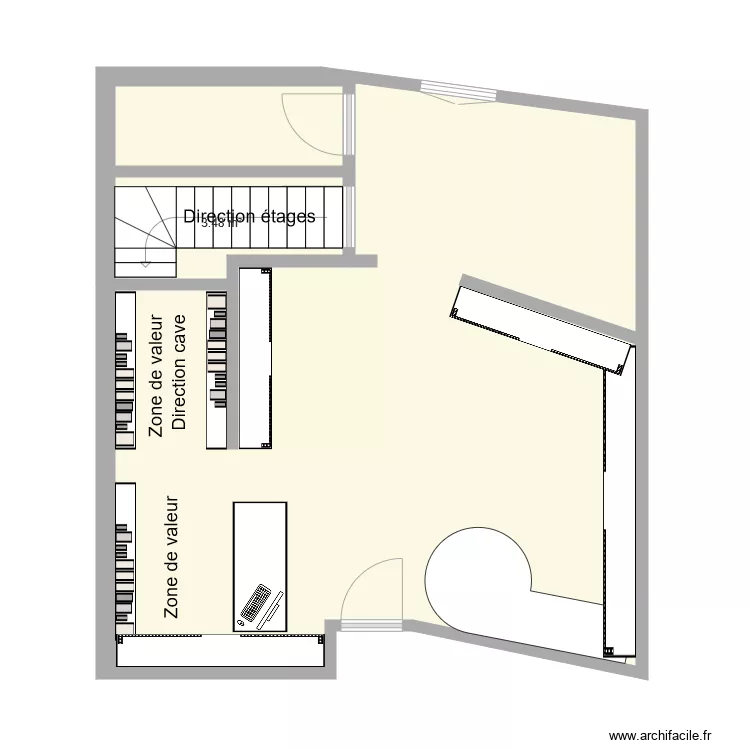 TABAC cublize. Plan de 