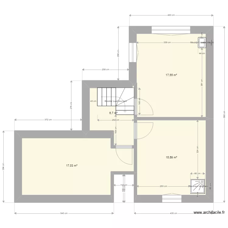 etage. Plan de 