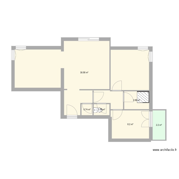 douane1. Plan de 0 pièce et 0 m2