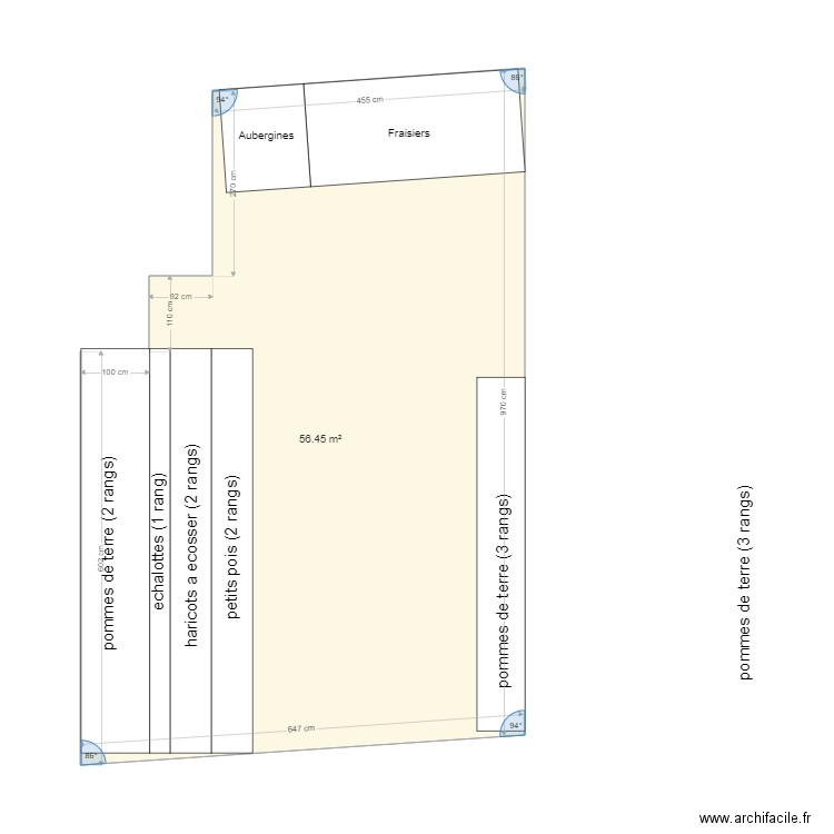 Jardin OTHIS. Plan de 0 pièce et 0 m2