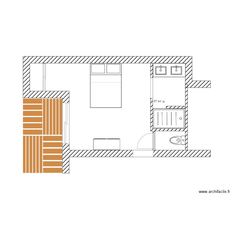 PONSON PROJET. Plan de 0 pièce et 0 m2