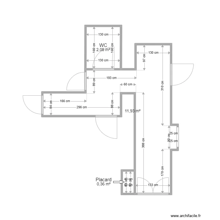ROBINEAU. Plan de 