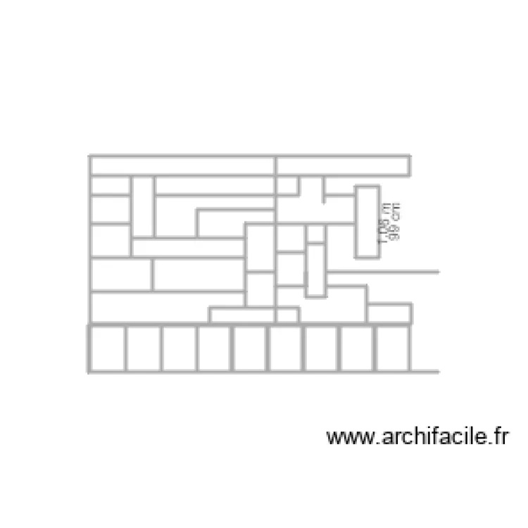 meuble bibliotheque 4. Plan de 