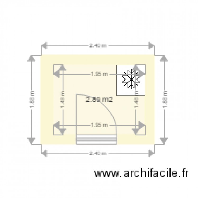 Garde Manger. Plan de 0 pièce et 0 m2