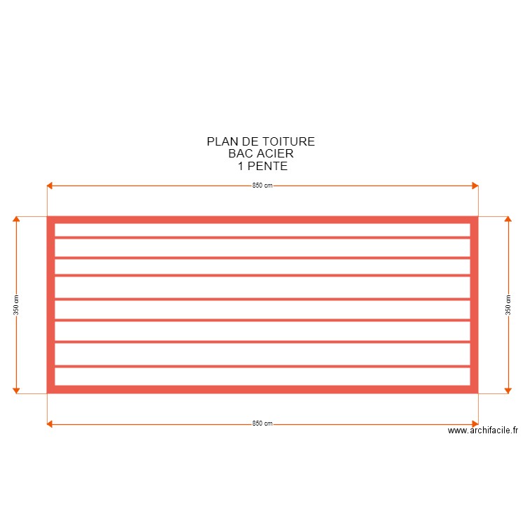 PLAN DE TOITURE RODOUAN. Plan de 0 pièce et 0 m2