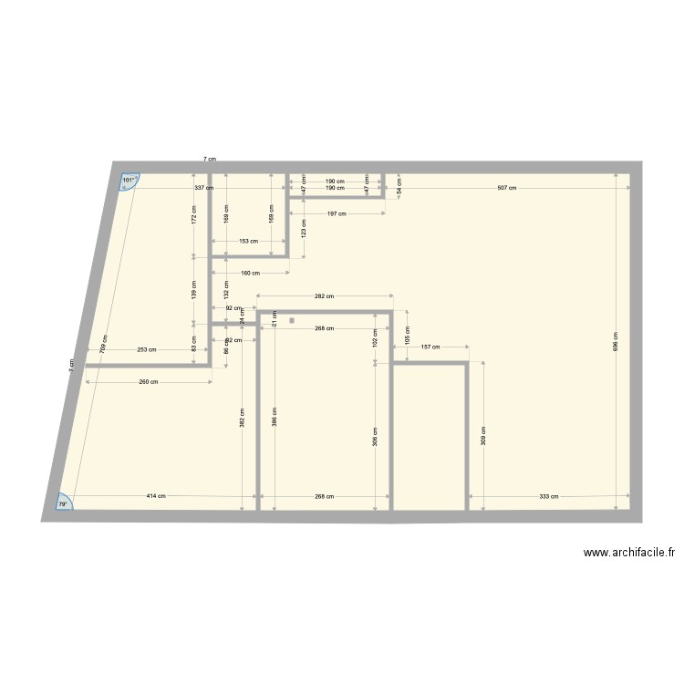 ST MICHEL 5. Plan de 0 pièce et 0 m2