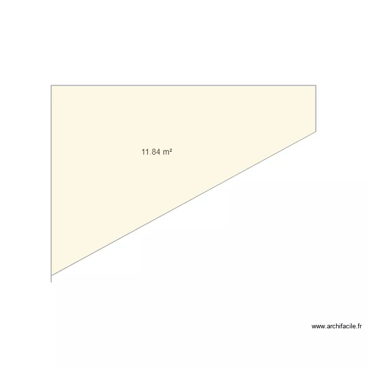 Terrasse studio. Plan de Terrasse studio. Plan de