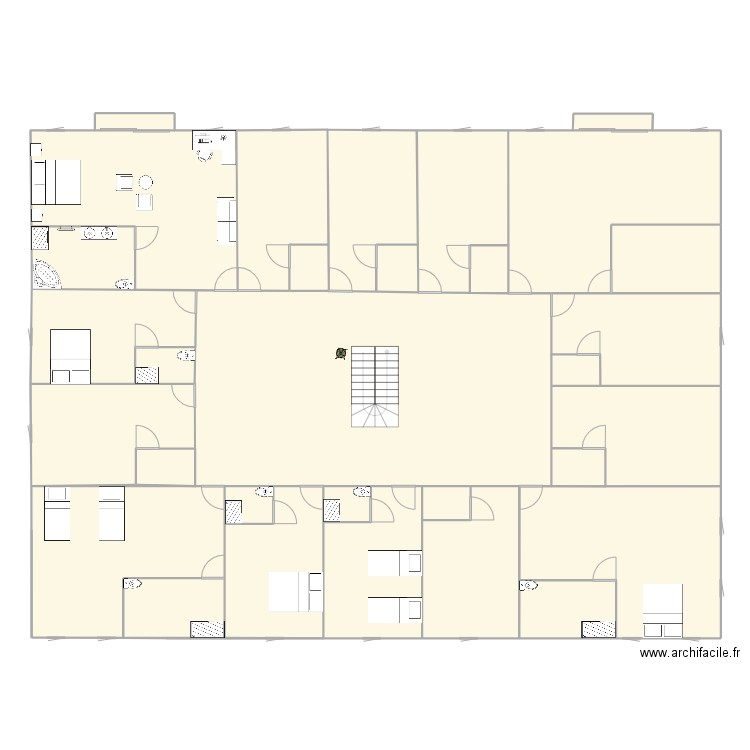 Plan étage. Plan de 0 pièce et 0 m2
