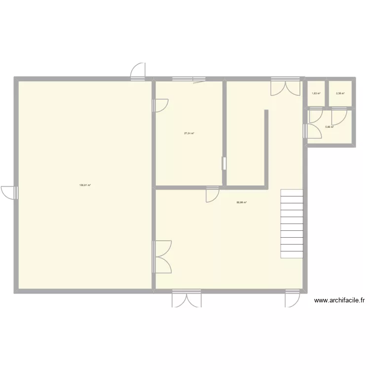 Plan CN. Plan de 6 Pièces et 231 m² Plan CN. Plan de 6 Pièces et 231 m²