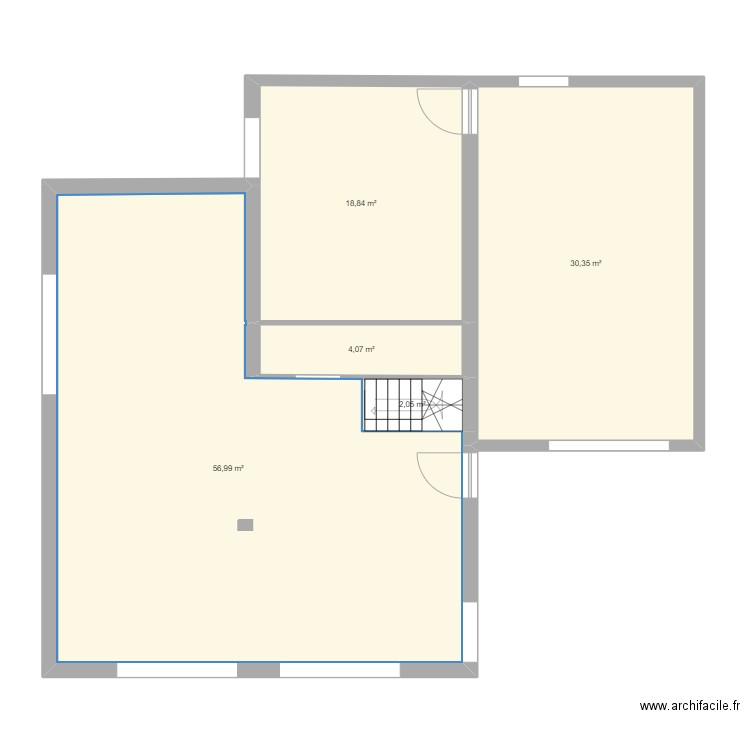 M.amohgli. Plan de 15 pièces et 186 m2