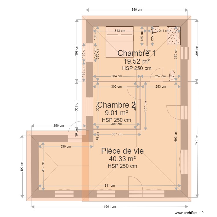 rdc decrolan. Plan de 0 pièce et 0 m2