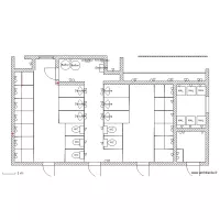 Sanitaire 200pl V2 eau chaude eau froide