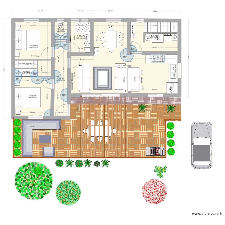 Faure modif. Plan de 0 pièce et 0 m2