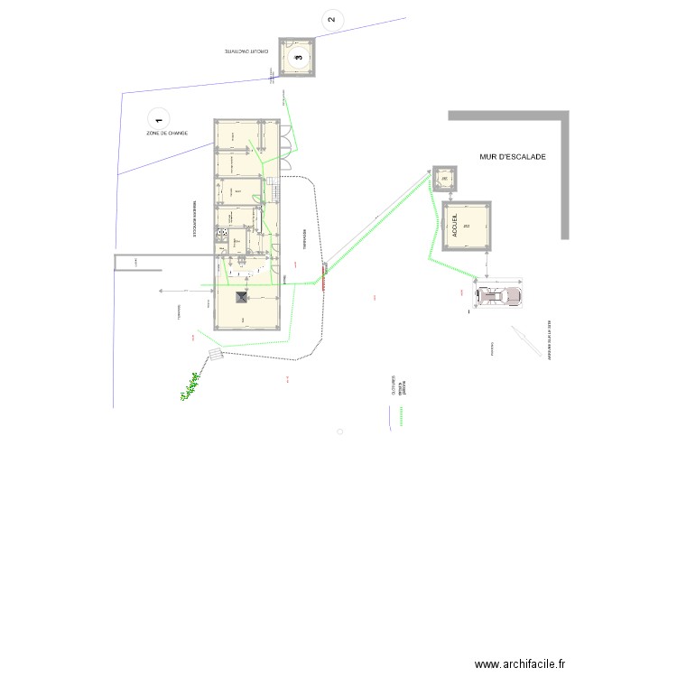 7AVENTURES  situation parking. Plan de 0 pièce et 0 m2