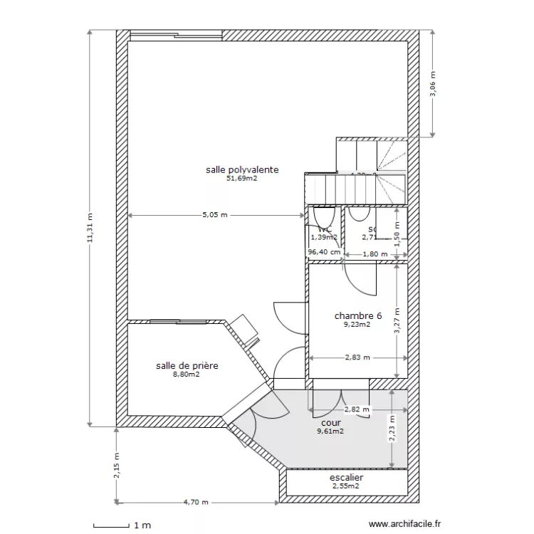 garage en sous-sol 24-05. Plan de 