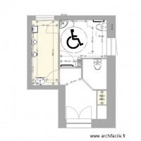 WC centre social projet 1er et 2eme étage