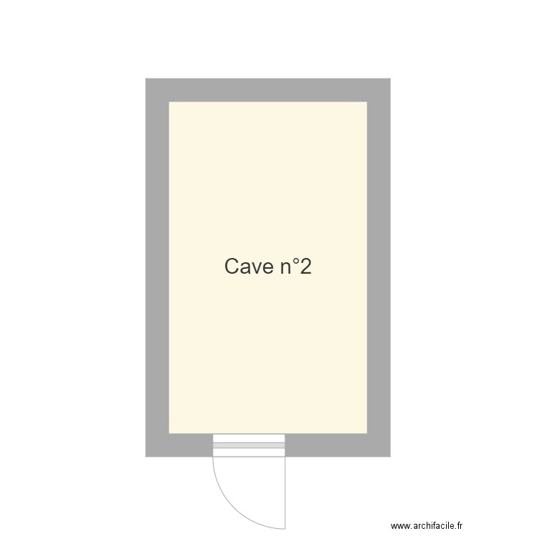 cave 2. Plan de 0 pièce et 0 m2