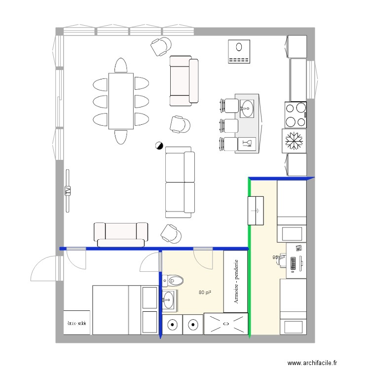 Chalet 20190227 Projet 02. Plan de 0 pièce et 0 m2