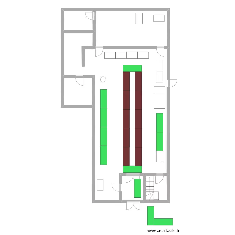 marche de no&euml;l de Cherveux 2. Plan de 