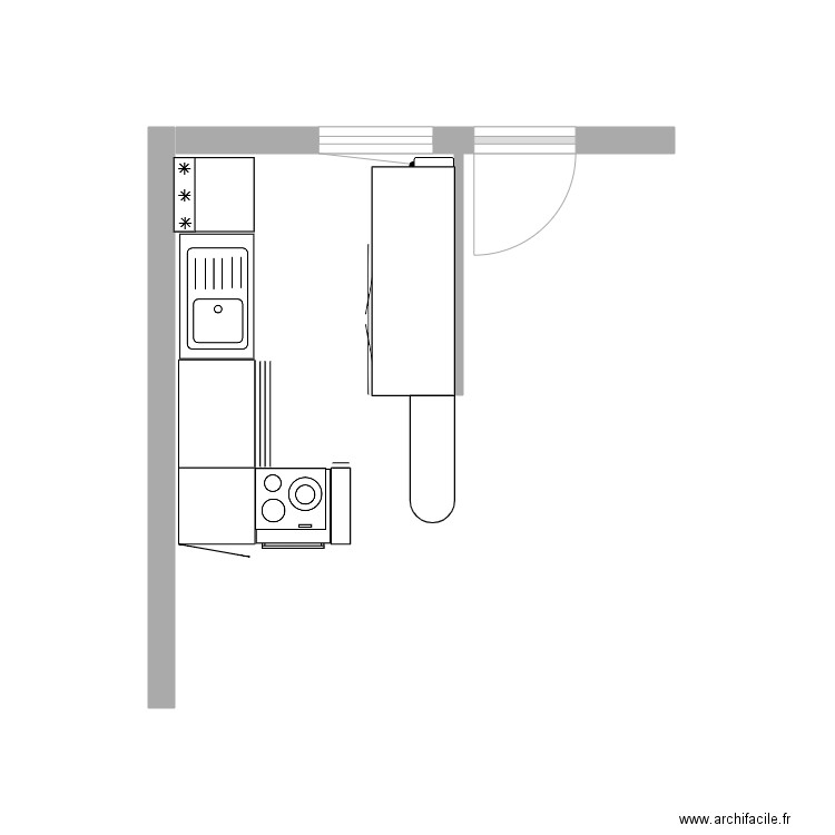 cuisine2. Plan de 0 pièce et 0 m2