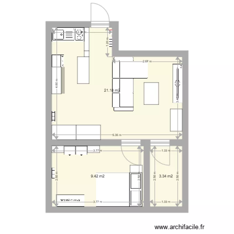 Appart. Plan de Appart. Plan de