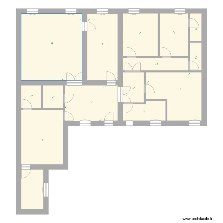 plan electricite 1 apappart 180m2. Plan de 0 pièce et 0 m2