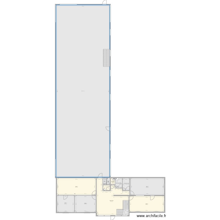 Montauban projection 2. Plan de 0 pièce et 0 m2
