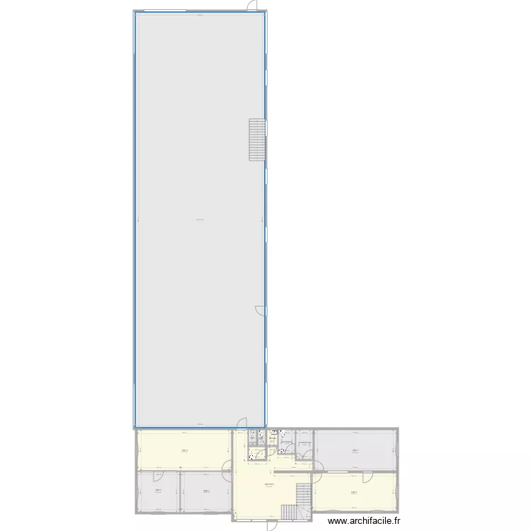 Montauban projection 2. Plan de 