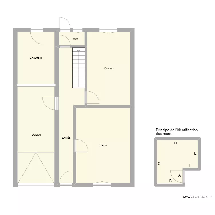 Croquis JASINSKI Rch. Plan de 