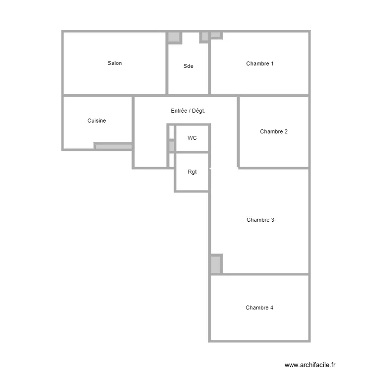 GREGOGNA. Plan de GREGOGNA. Plan de