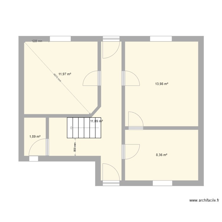 AnneDamRDC. Plan de 0 pièce et 0 m2